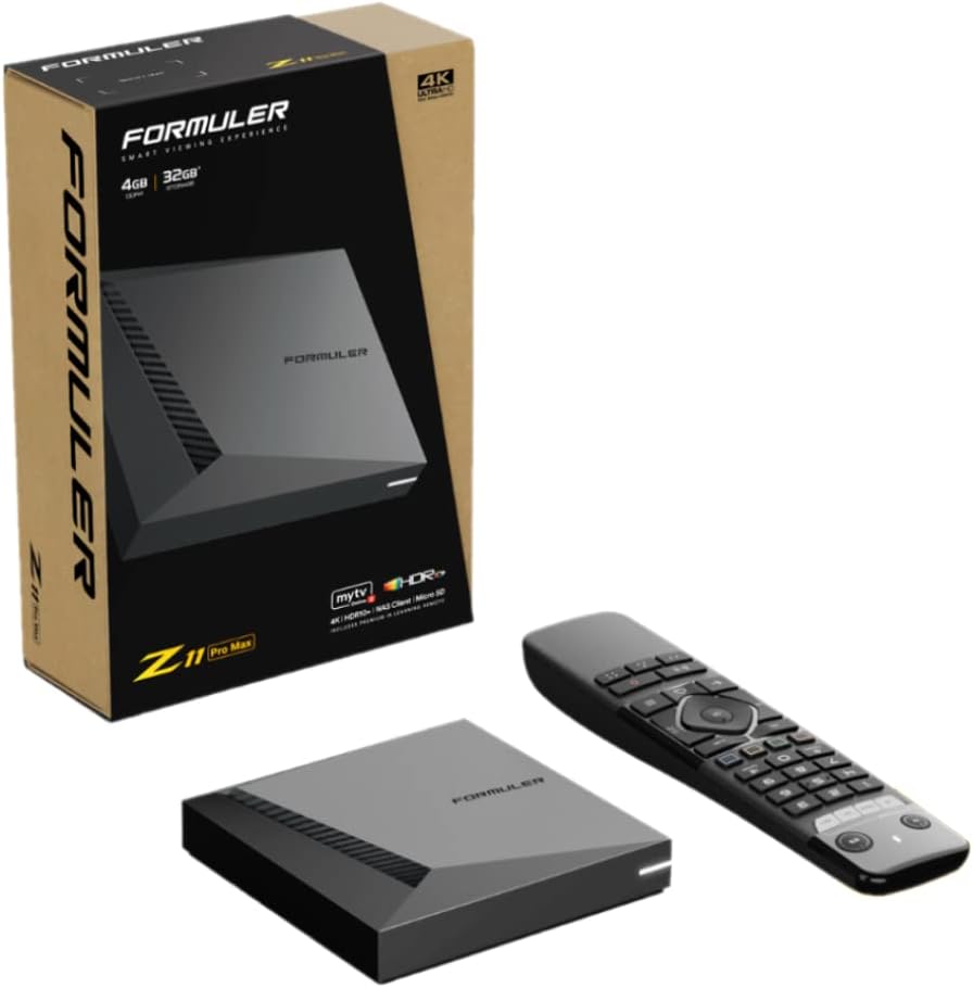 Formuler Z11 Pro Max 4K Android 11 Receiver with Premium Remote