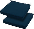 Magpie Fabrics Square Corner Seat Cushion Set for Indoor Outdoor Use