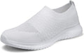 Women's Slip On Mesh Walking Shoes - Lightweight Breathable Sneakers