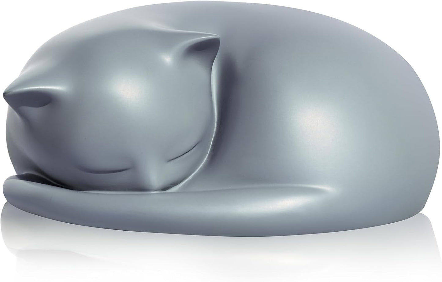 Cat Urn for Ashes - Beautiful Sleeping Resin Memorial Keepsake