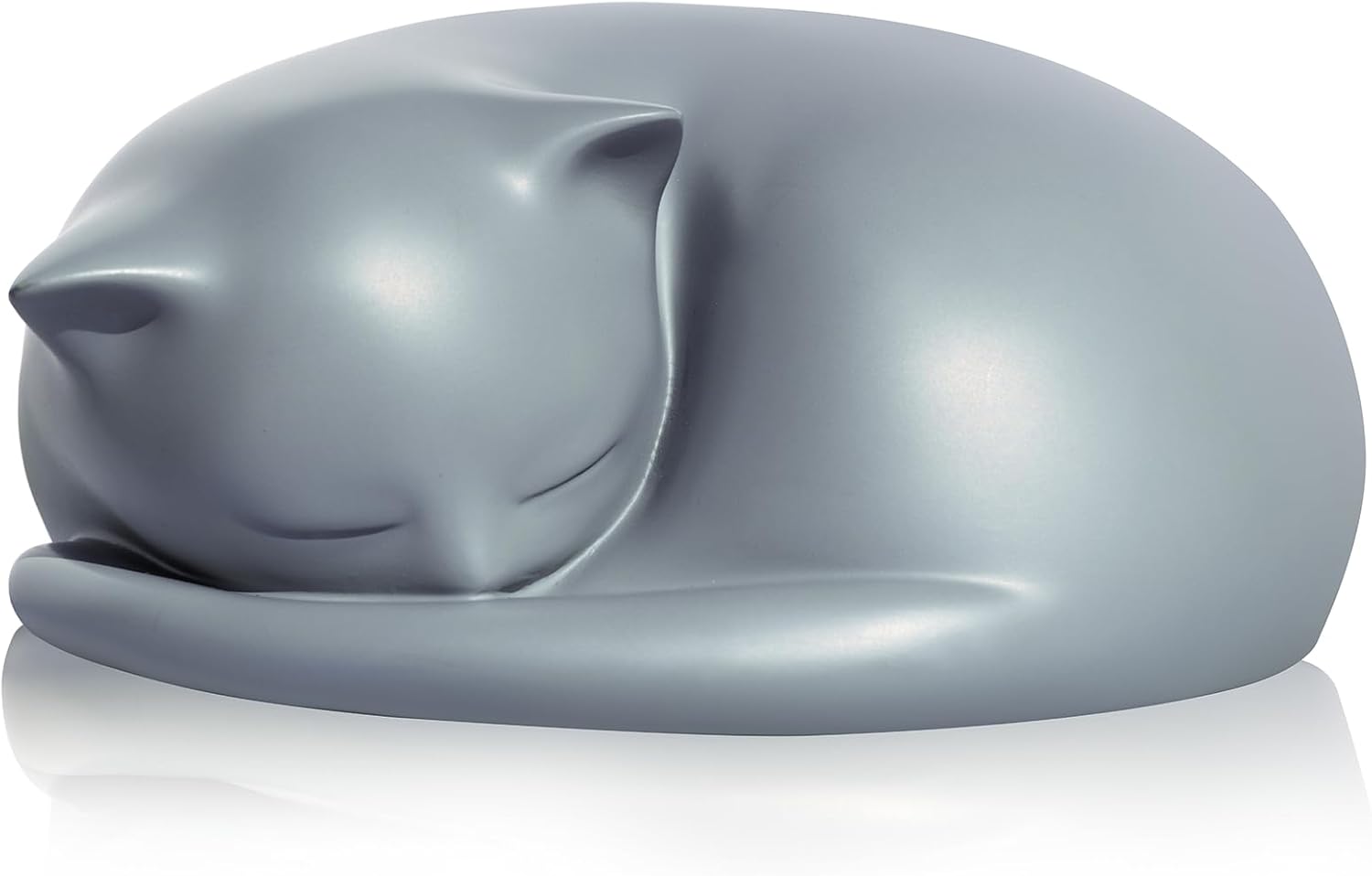 Cat Urn for Ashes - Beautiful Sleeping Resin Memorial Keepsake