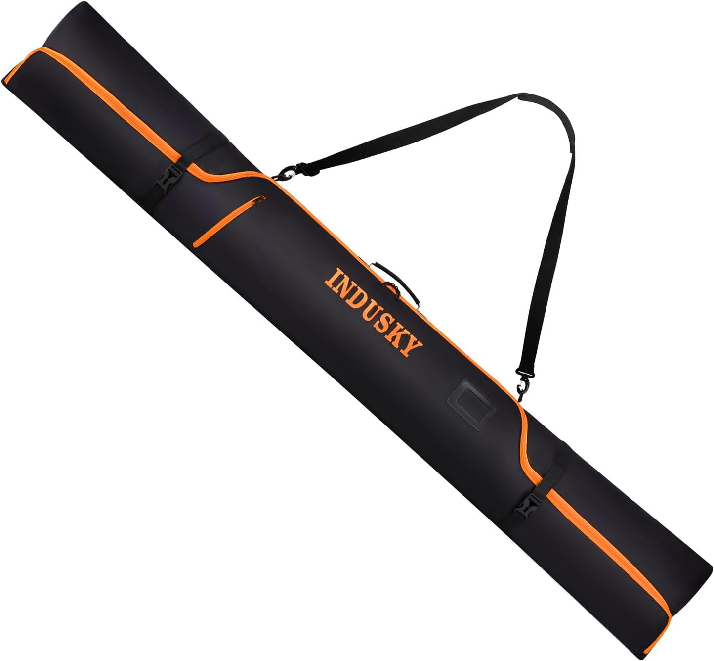 InduSKY Waterproof Padded Ski Bag - Fits Skis Up to 200cm