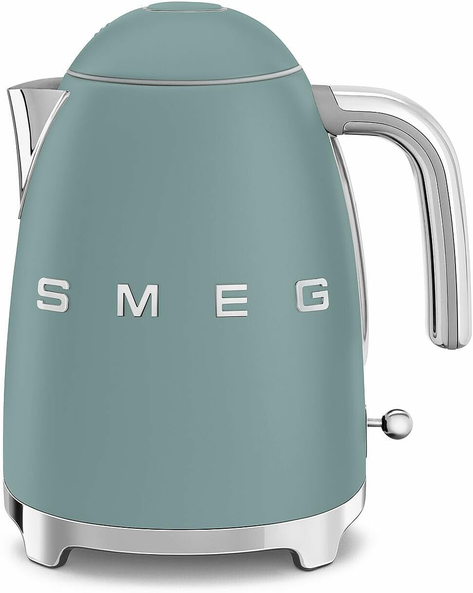 SMEG KLF03 Retro-Style Electric Water Kettle with 7 Cups Capacity