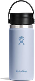 Hydro Flask Water Bottle 16 Oz Surf Blue - Insulated Wide Mouth Sip