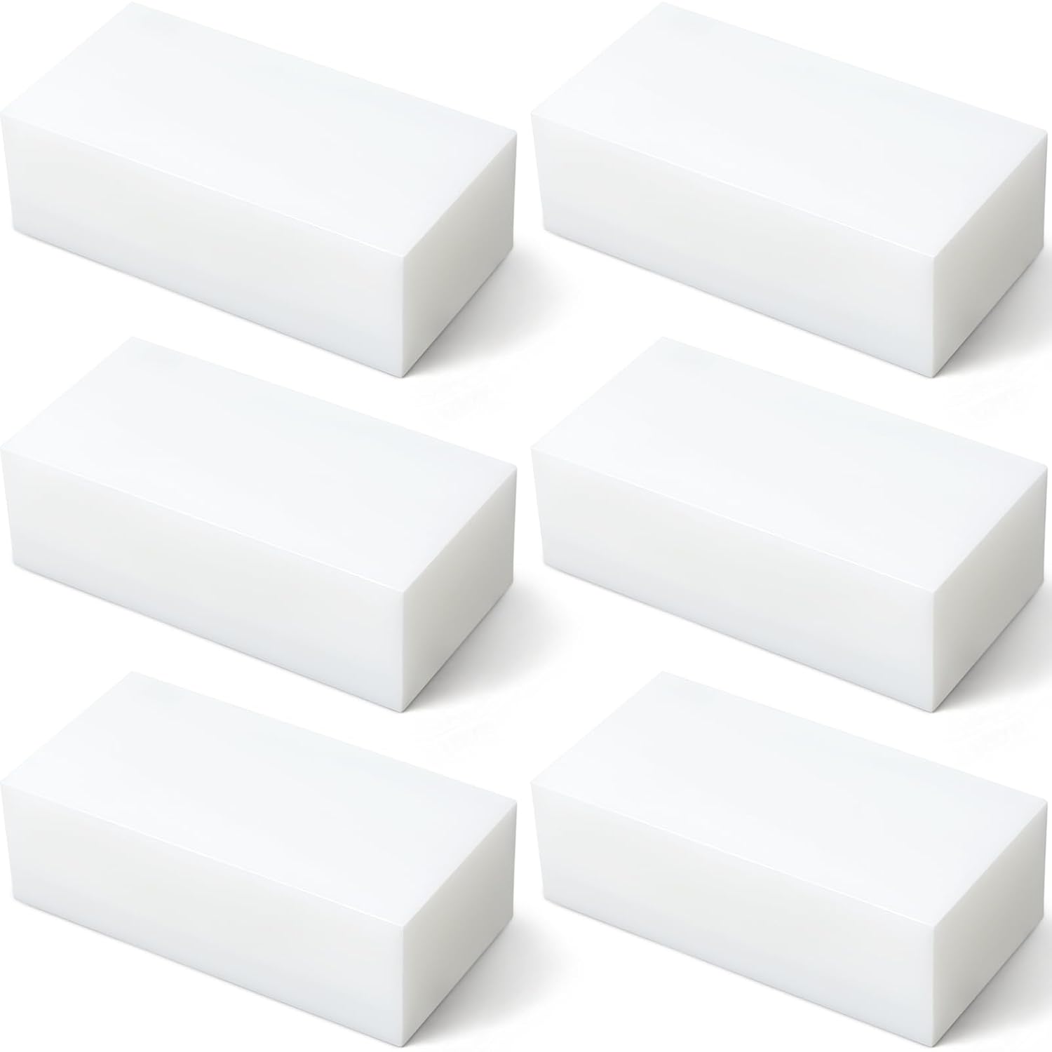Colingmill 6 Pcs HDPE Plastic Block for DIY Projects