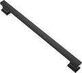 Alzassbg 9 in Matt Black Cabinet Pulls - Solid Matte Finish