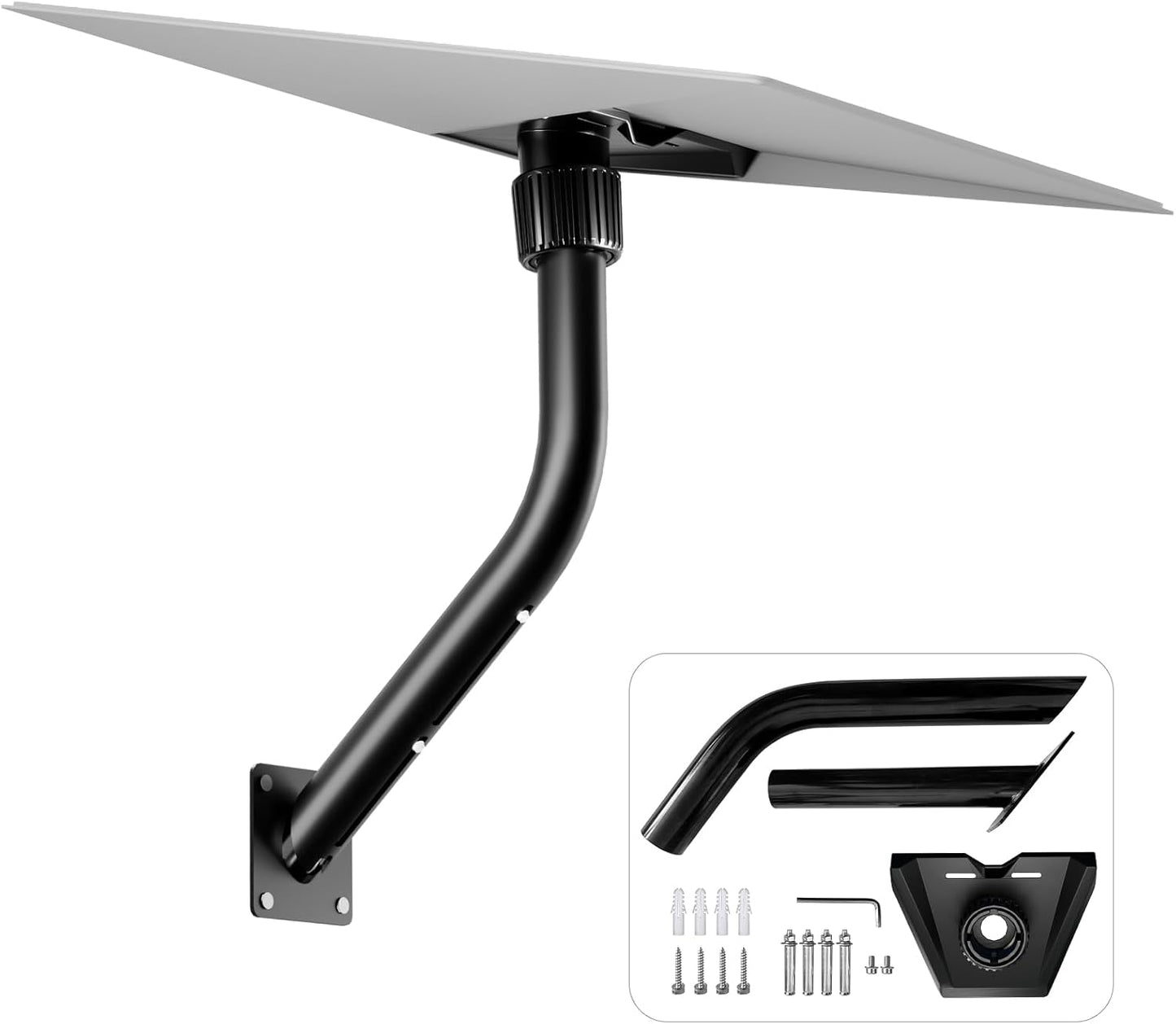 Starlink Gen 3 Mount with Adjustable Pipe Adapter for V3 Dish
