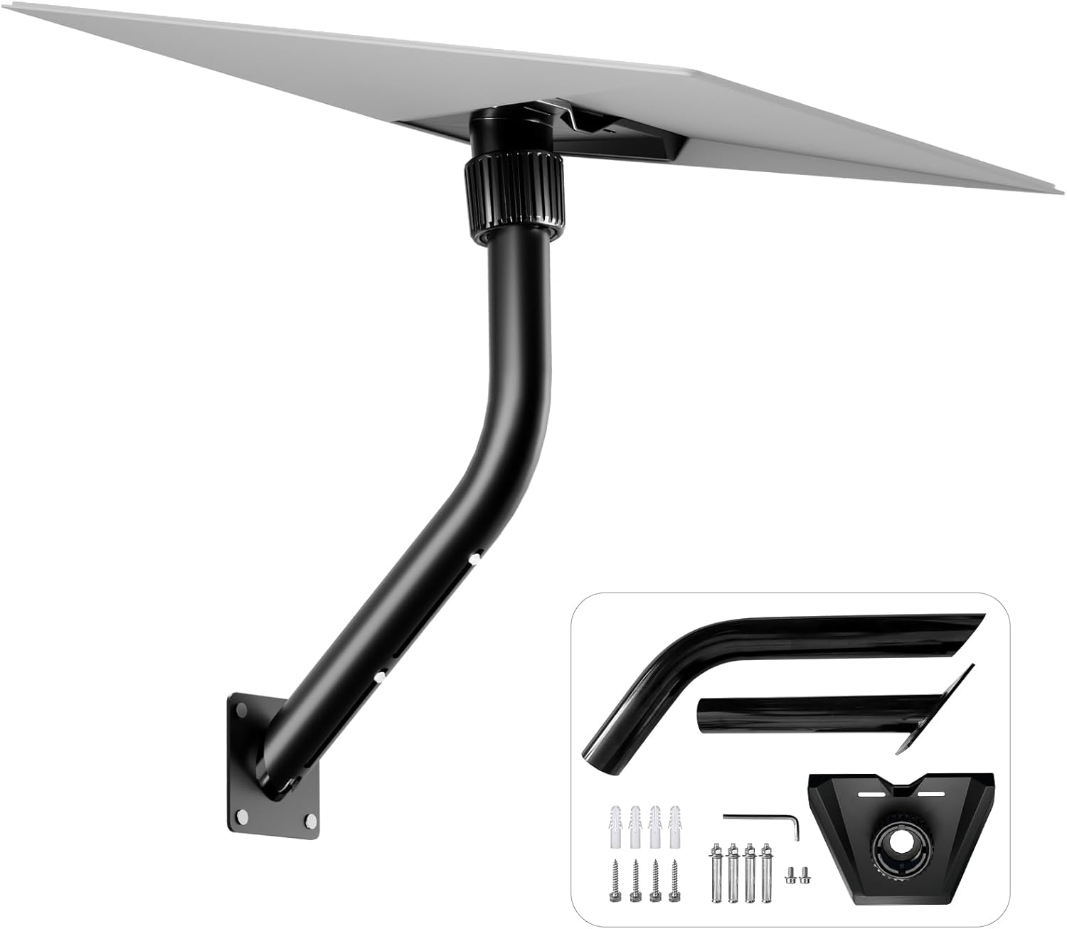 Starlink Gen 3 Mount with Adjustable Pipe Adapter for V3 Dish