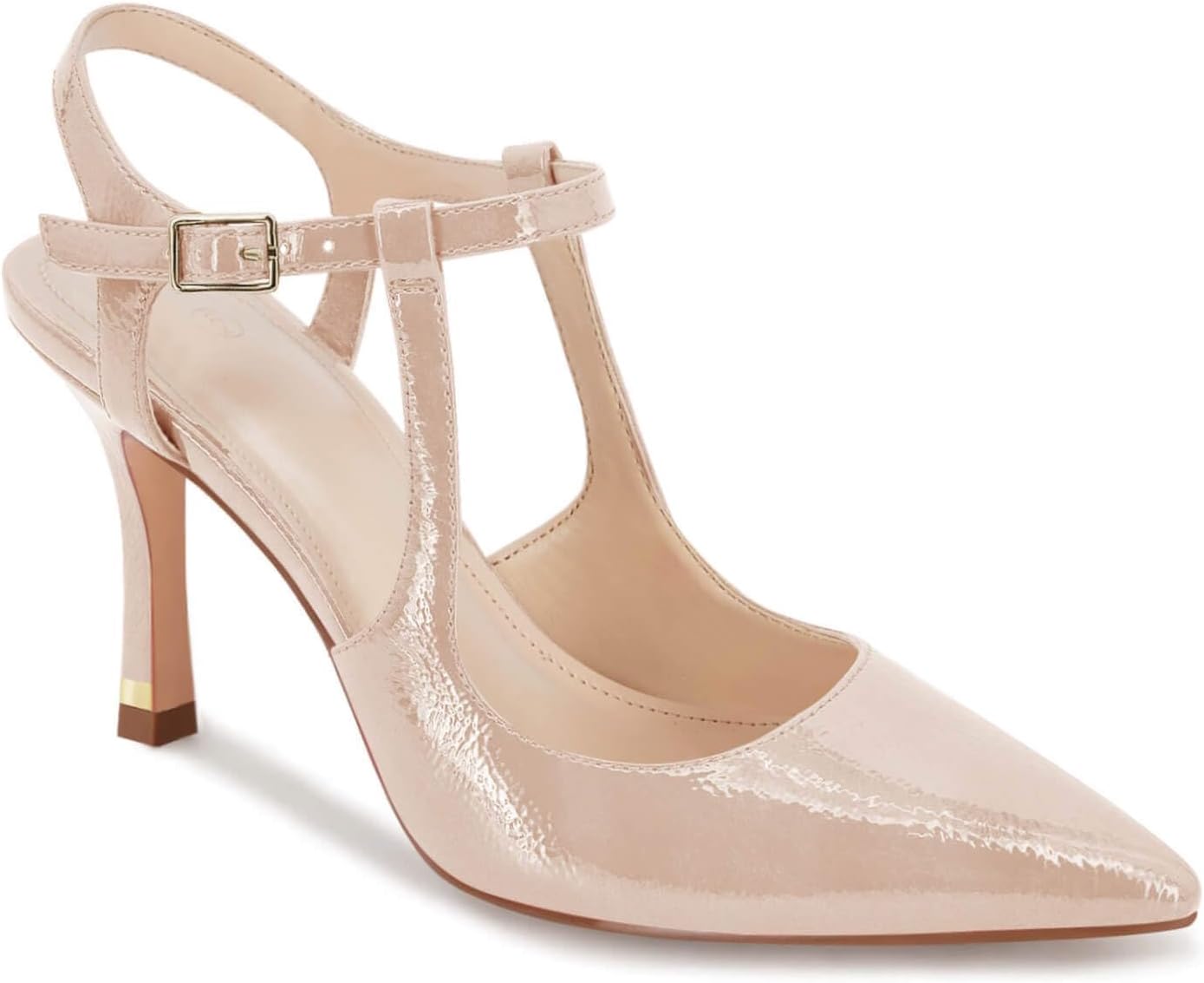 Coutgo Womens High Heels Pointed Toe Ankle Strap Pumps Review