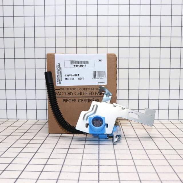 W11434044 Dishwasher Water Inlet Valve for Reliable Performance