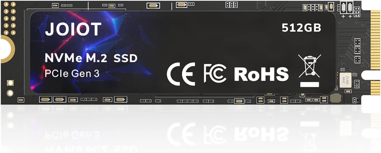 512GB NVMe M.2 Internal SSD with V-NAND Technology for Gaming