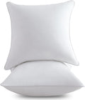24 x 24 Pillow Inserts 24 in Decorative Square Sofa Throw Pillow Pack