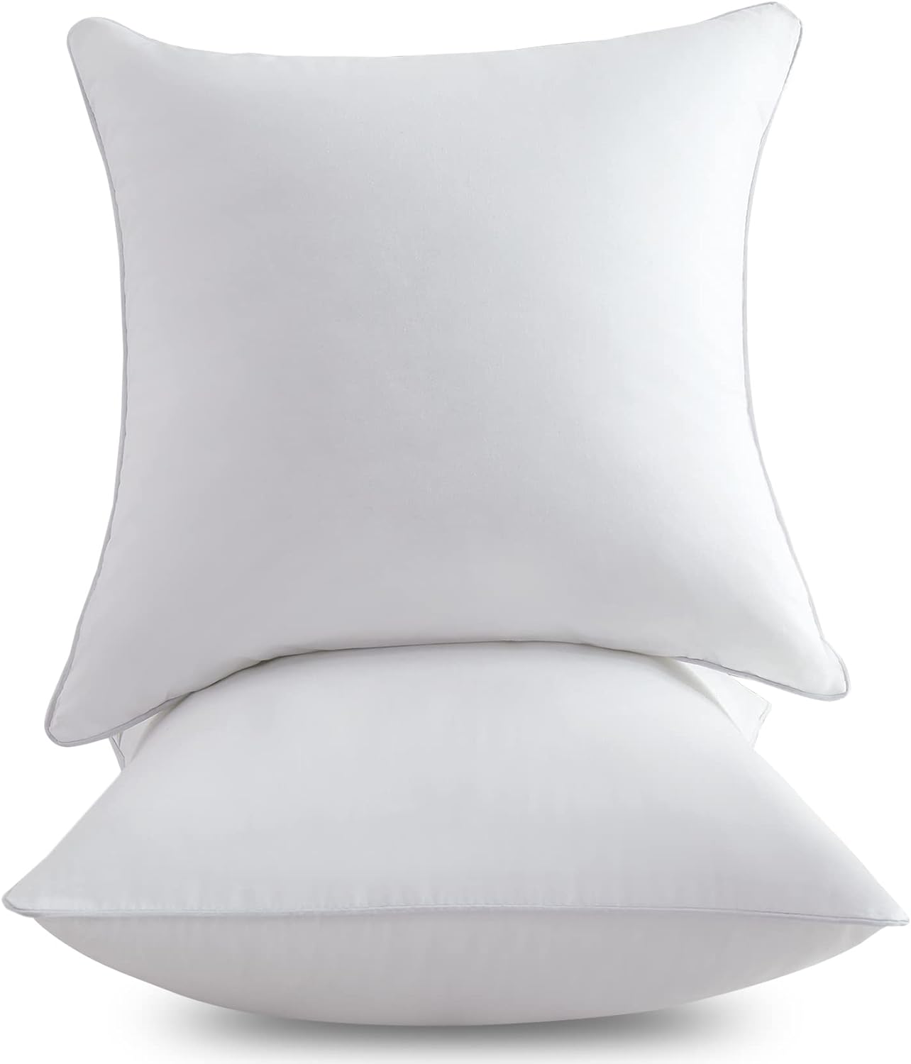 22 x 22 Pillow Inserts Set of 2 for Decorative Sofa Pillows