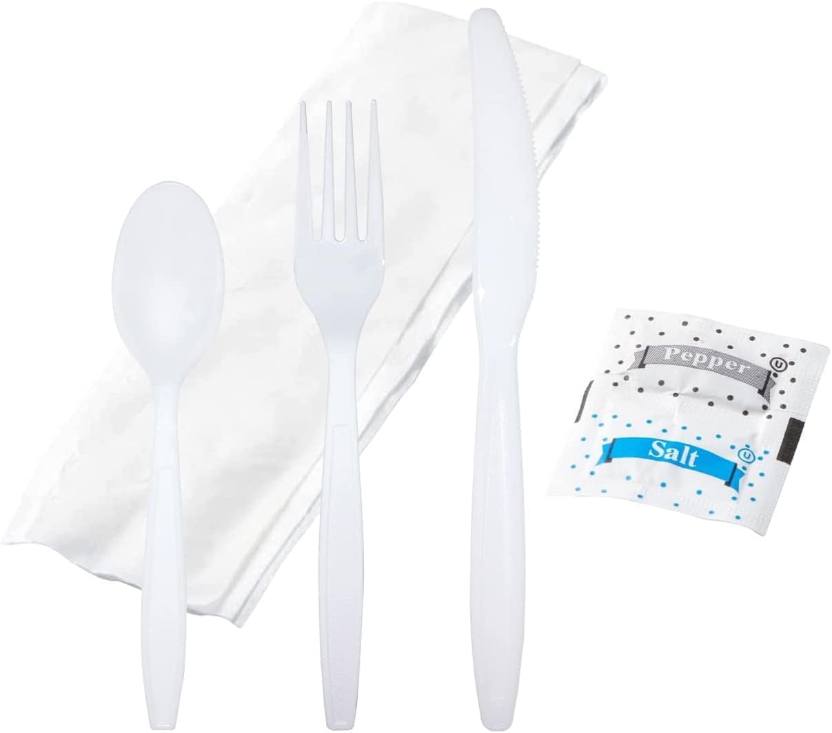 Bulk Heavy Weight Cutlery Individually Wrapped for Convenience