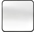 Wall Mount Mirror for Bathroom 30in x 30in - Brushed Black Frame