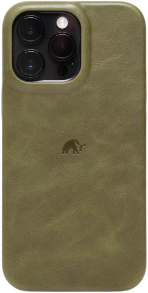 Premium Handcrafted Leather Case for iPhone 15 Pro Max - No-Bulk Fit