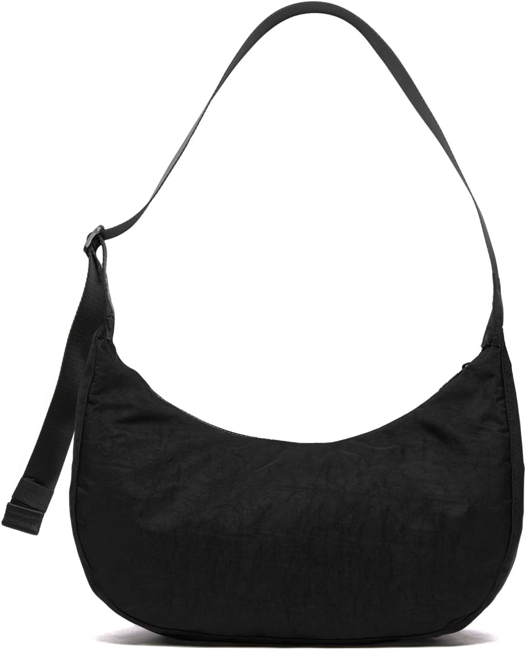 Medium Nylon Crossbody Crescent Bag for Casual Commuting Work