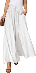 Comfortable Casual Wide Leg Trousers for Women from Dokotoo