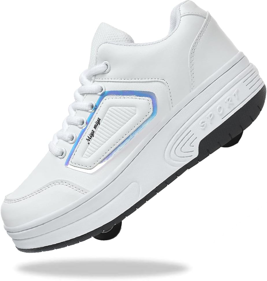 Roller Shoes for Kids - Retractable Wheel Shoes for Fun