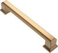 Champagne Bronze Cabinet Pulls 5 in Hole Center - Solid Metal