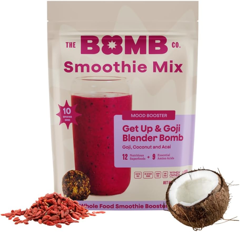 Get Up & Goji Blender Bomb for Superfood Smoothies