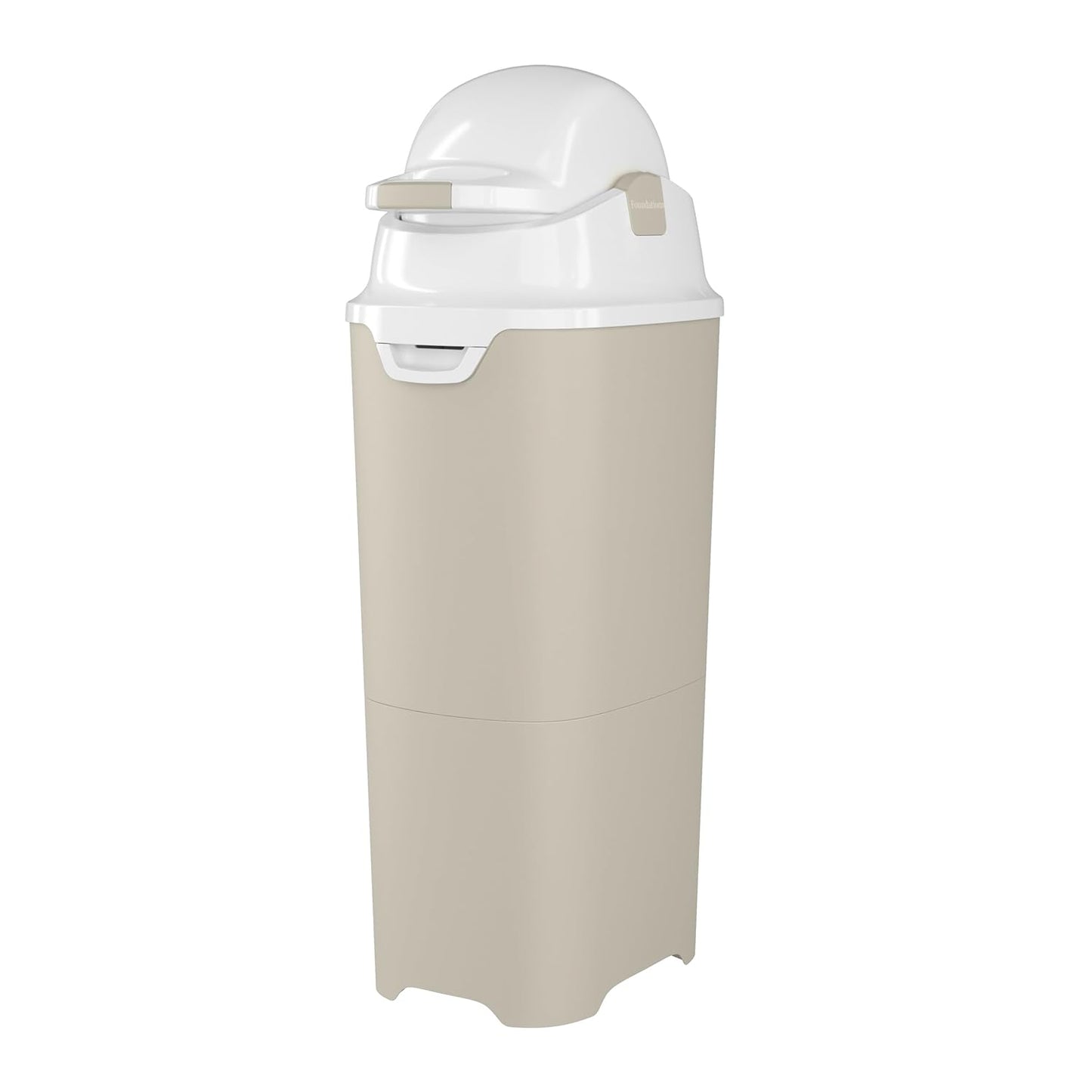 Foundations Tall Diaper Pail with Airtight Lid for Odor Control