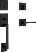 Kwikset San Clemente Front Door Handleset and Deadbolt - Modern