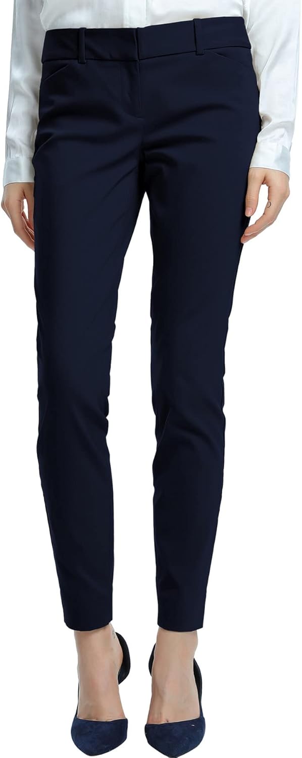 Satinato Women's Straight Pants for Casual and Business Wear