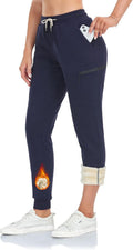 Inno Women's Sherpa Lined Jogger Pants - Warm, Ultra Soft Fit