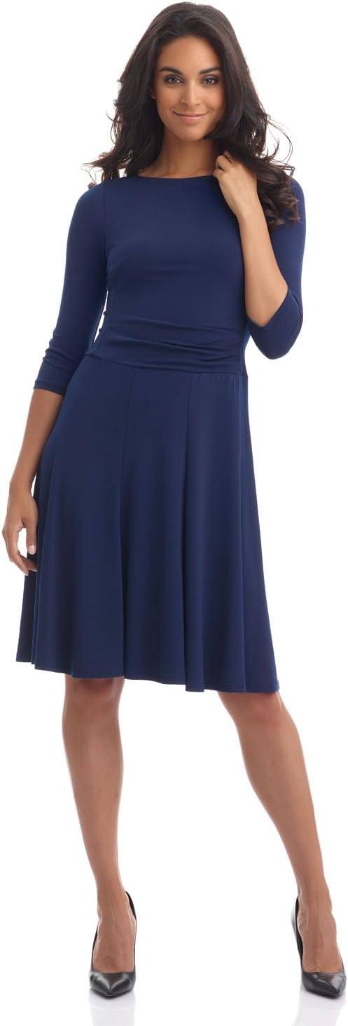 Rekucci Women's Flippy Fit N' Flare Dress for Every Occasion