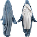 PADTIC Wearable Shark Blanket 2XL - Cozy Flannel Shark Hoodie