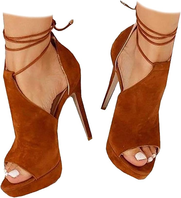 Womens Peep Toe Platform Heels for Stylish Summer Looks