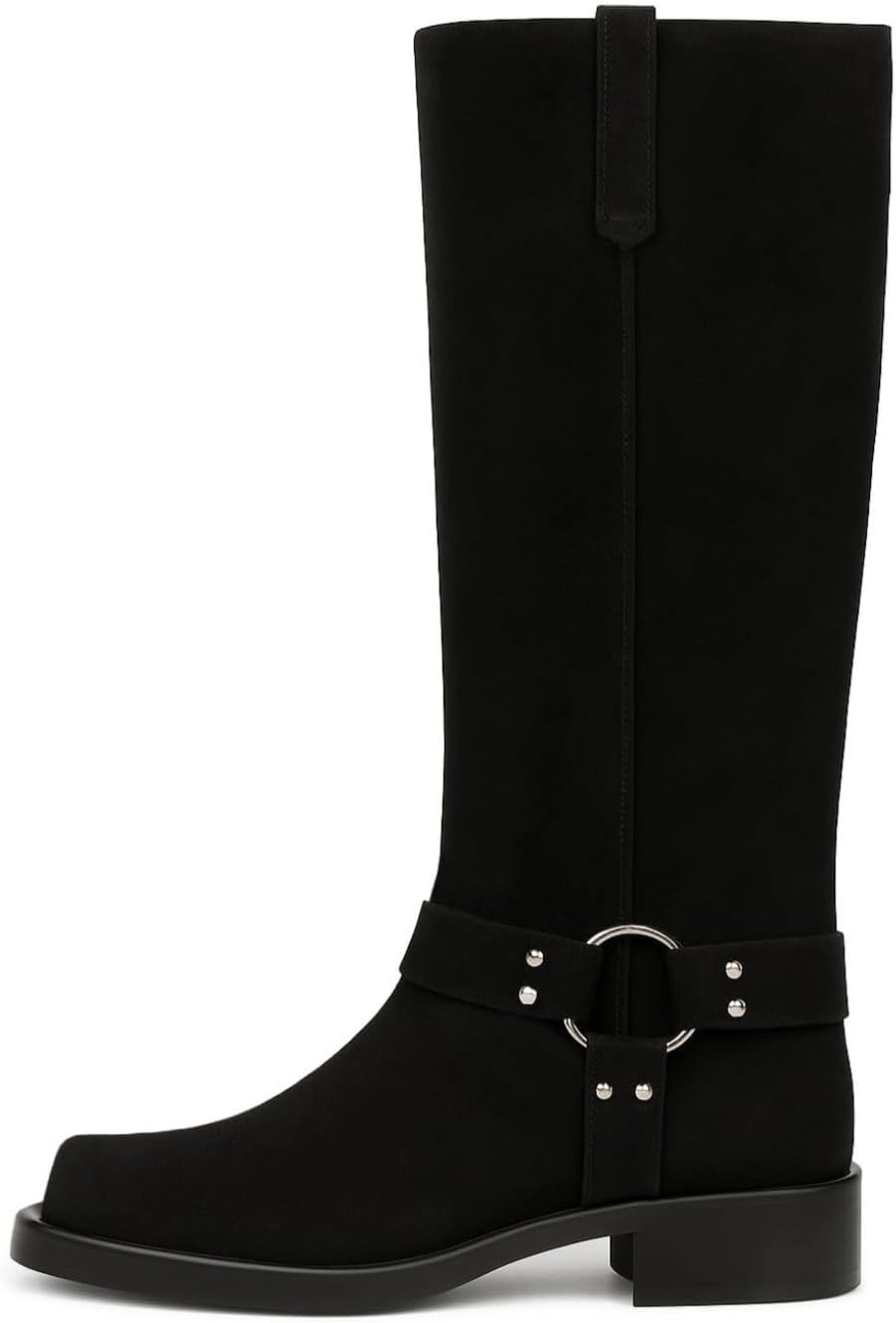 FIFSY Women's Knee High Boots for Stylish Riding and Comfort