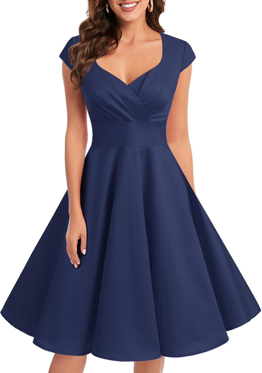 Bbonlinedress Women Short 1950s Retro Vintage Cocktail Dress