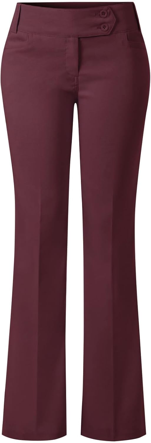 Ultra Stretch Comfy Bootcut Dress Pants for Women by Design
