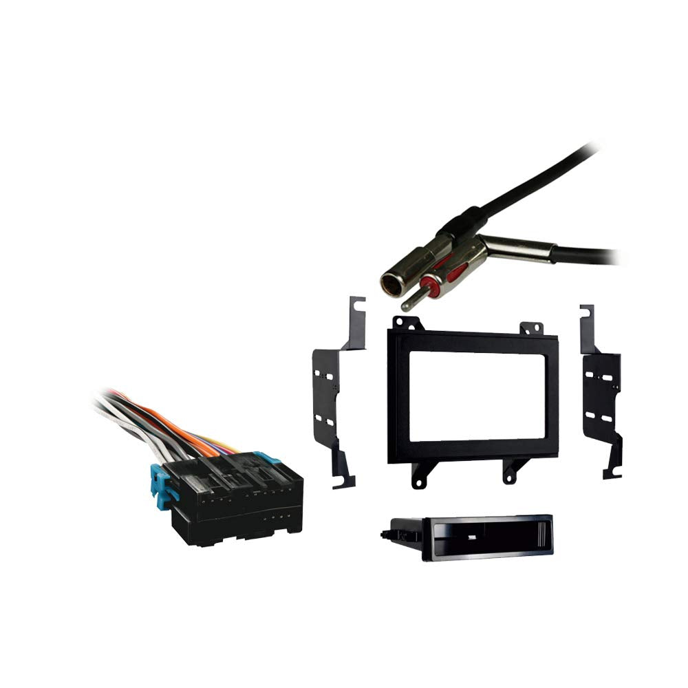 Harmony Audio Compatible GMC Jimmy Double DIN Stereo Install Kit