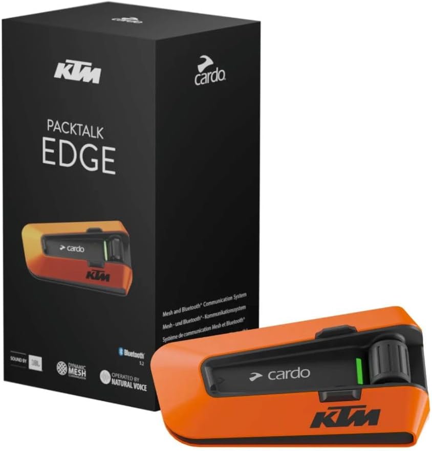 Cardo Systems Packtalk Edge KTM Edition: Ultimate Connectivity