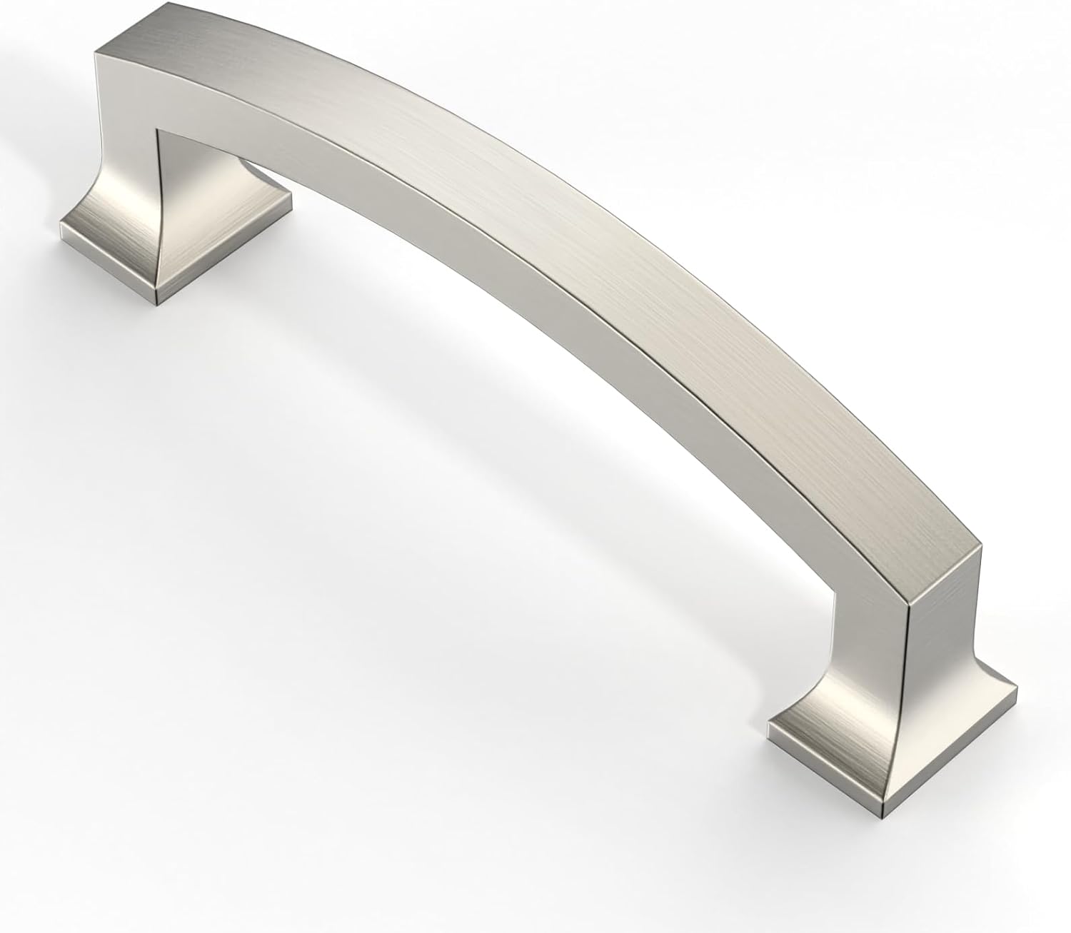 Asidrama 10 Pack 3.75 Inch Brushed Satin Nickel Cabinet Pulls
