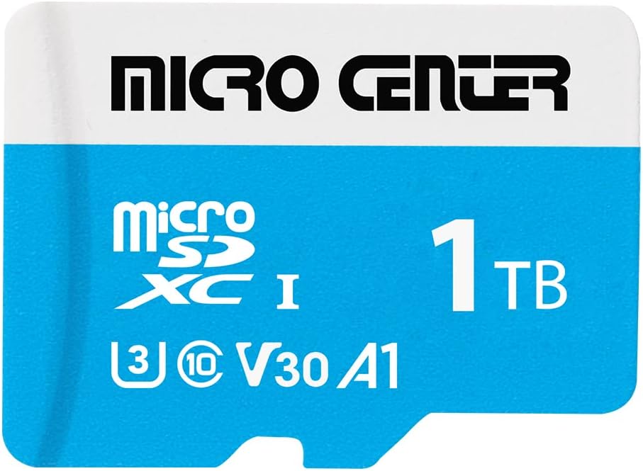 1TB microSDXC Card for Nintendo Switch - High-Speed Storage