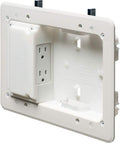 5in x 8in Low Profile Plastic TV Box for Shallow Wall Depths