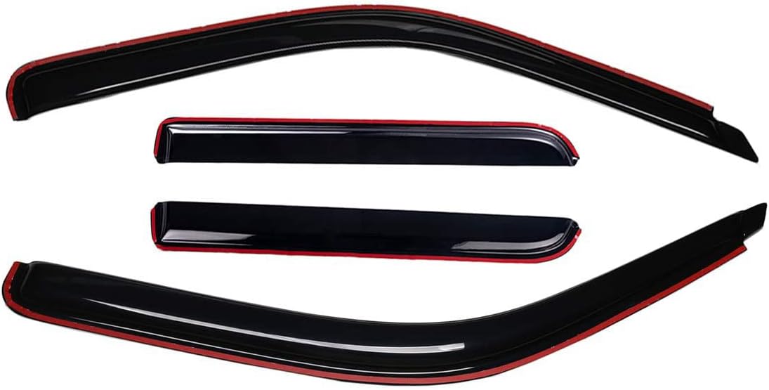 In-Channel Rain Guards for 2001-2007 Chevrolet Silverado & GMC