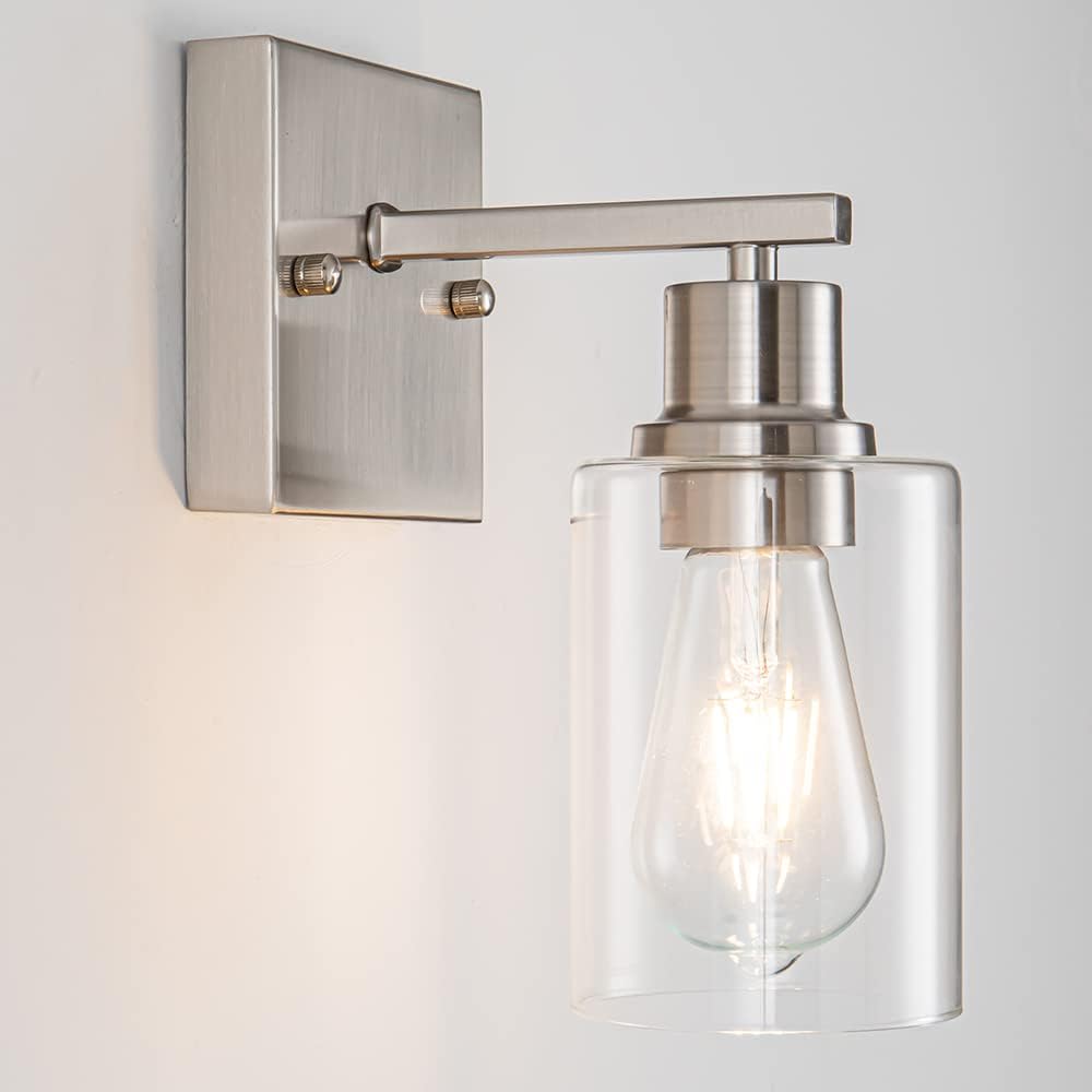 Brushed Nickel Bathroom Light Fixtures for Modern Homes