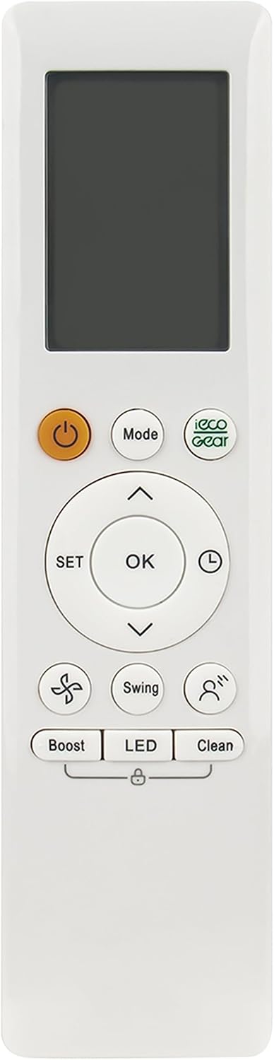Easy Replacement Remote for Midea AC