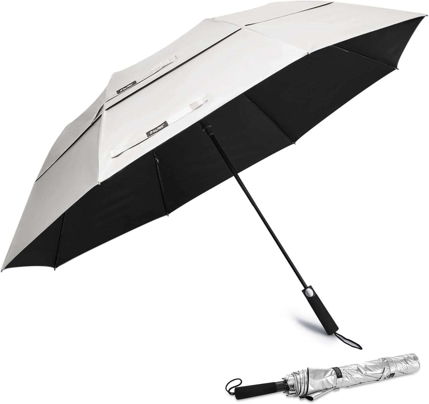 G4Free 62 Inch Portable Golf Umbrella with UV Protection