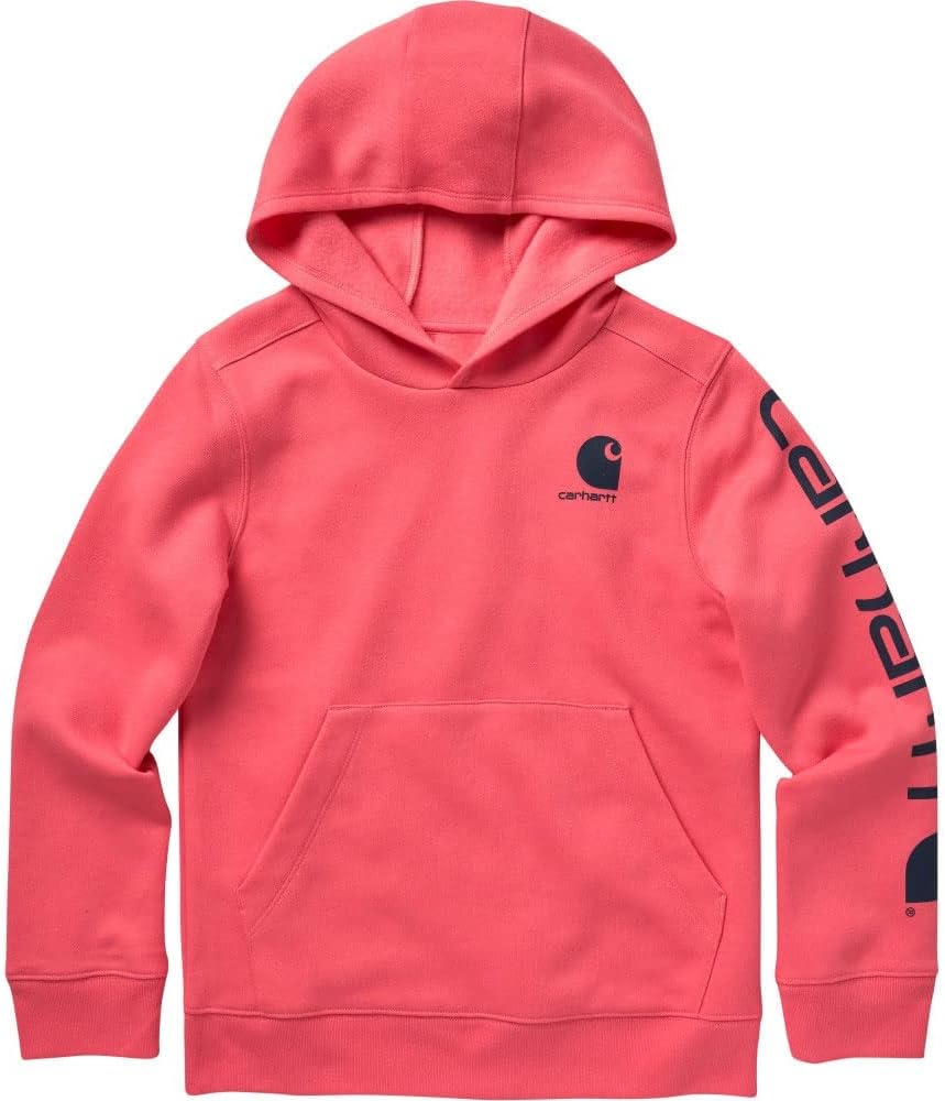 Carhartt Girls' Hooded Pullover Sweatshirt for Ultimate Comfort