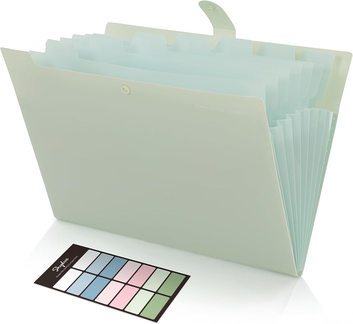 8-Pocket Accordion File Organizer | Portable & Stylish!