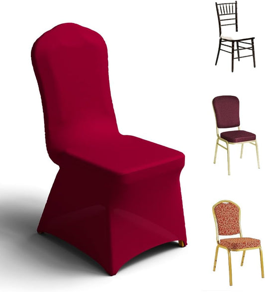 Trlyc 30 Pcs Spandex Chair Covers for Elegant Dining Events