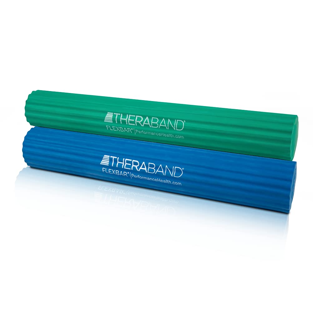 THERABAND FlexBar for Hand & Wrist Strength Training Tool