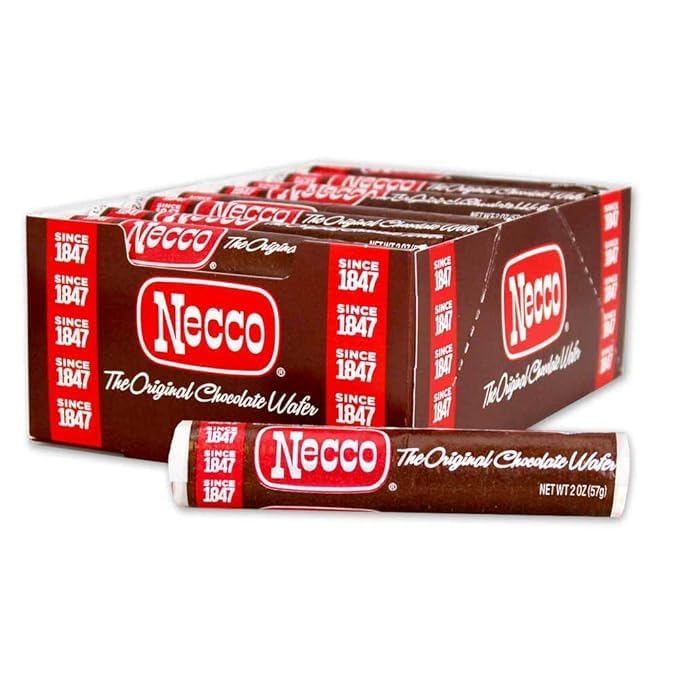 Wafers Original Chocolate Flavored Hard Candy Rolls Bundle Pack