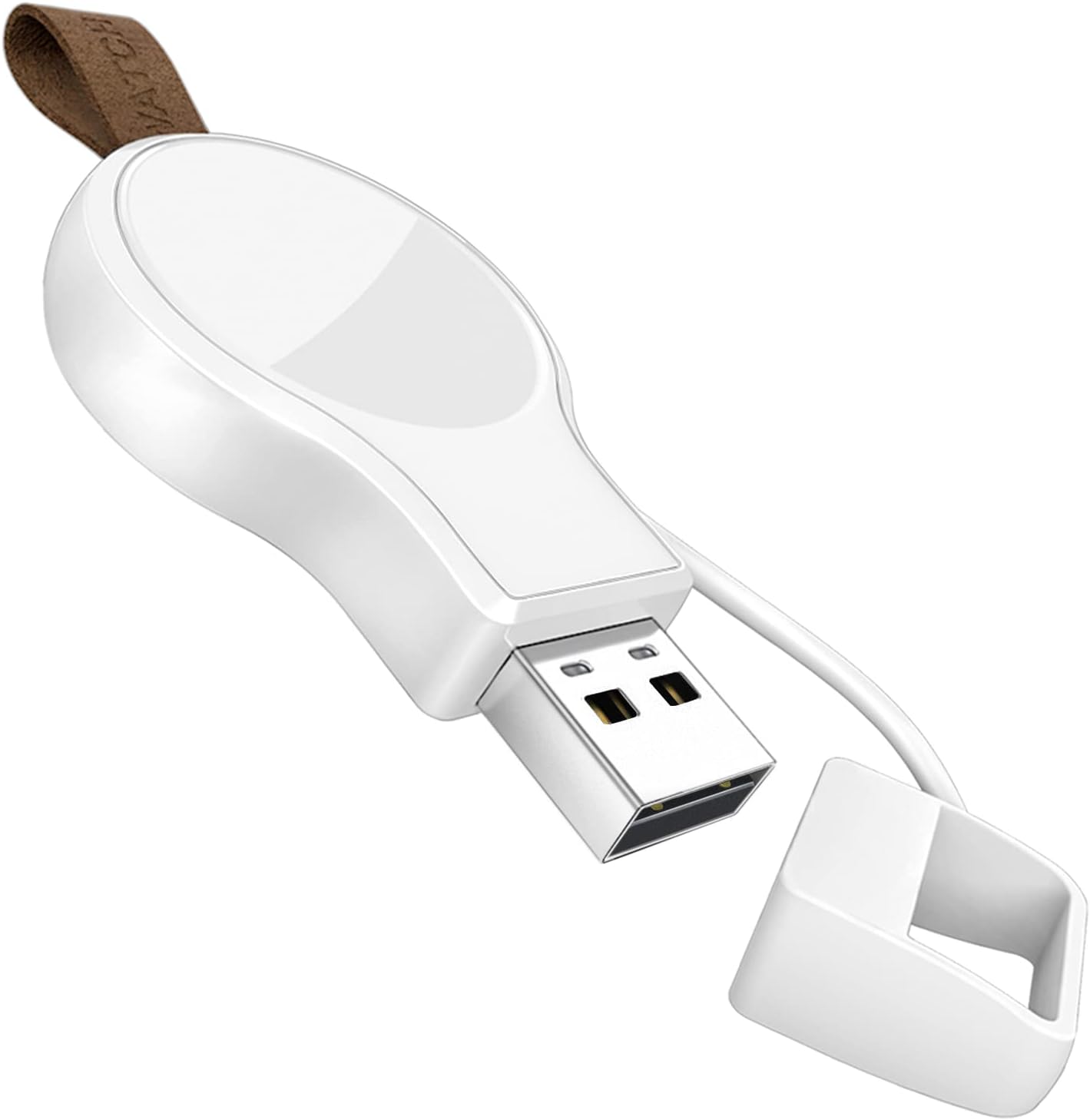 NEWDERY Portable Apple Watch Charger, Magnetic Quick Charge